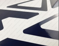 Sea Fox Boat Logo Decal Set of 2 x 45"